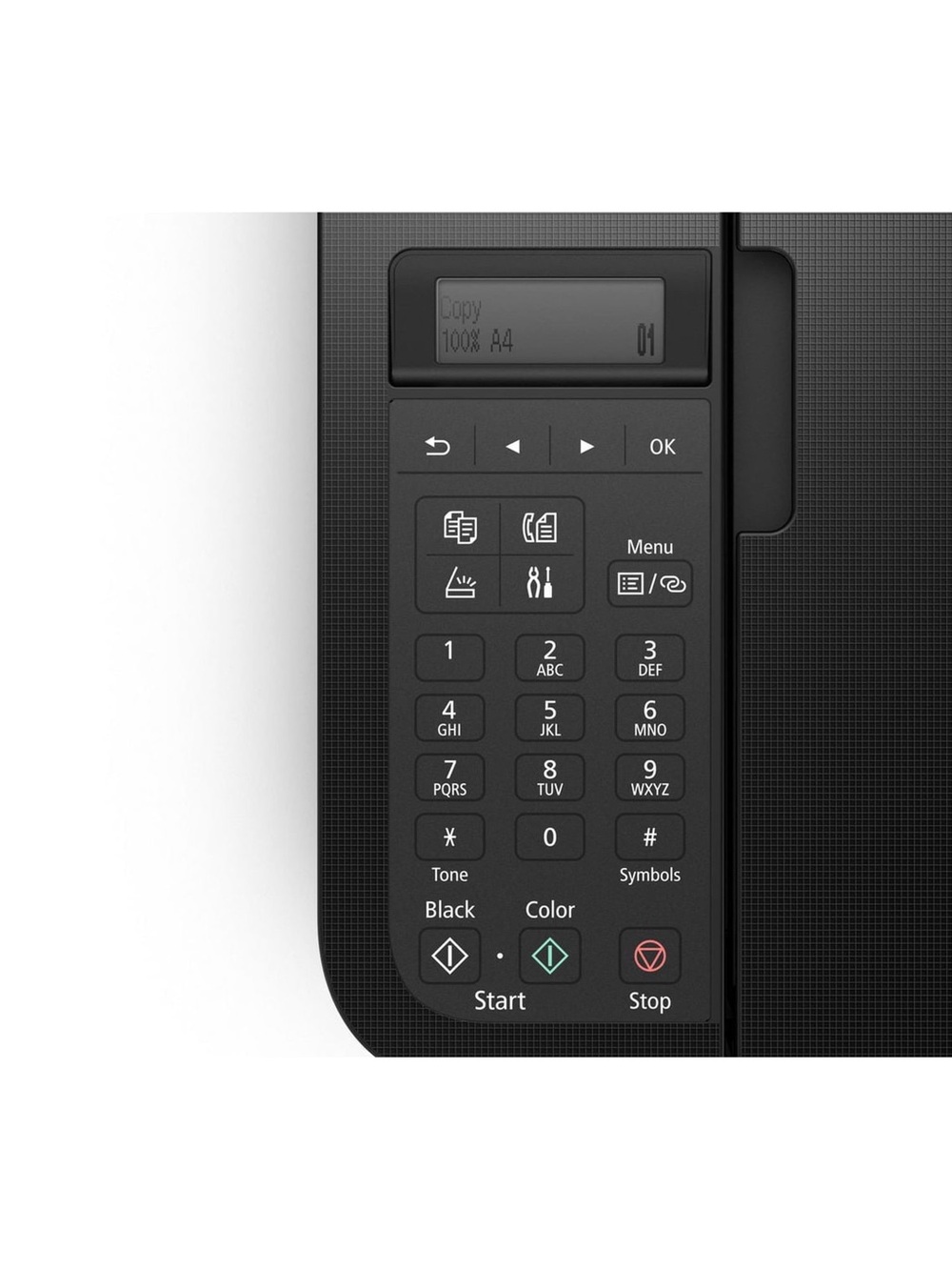 Canon Black Multifunction Printer Control Panel - Picture 2 of 2